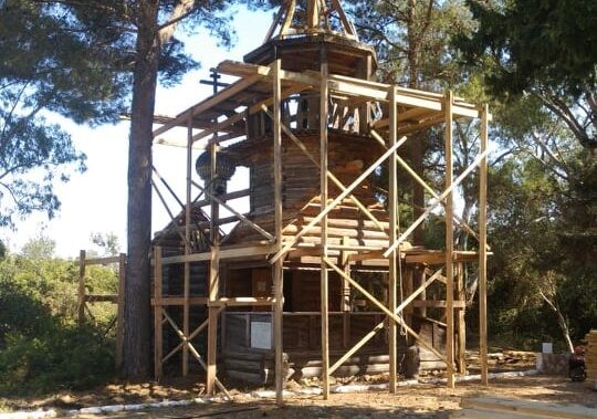 Έργα αποκατάστασης Ρωσικού Ναού στη νήσο Σφακτηρία