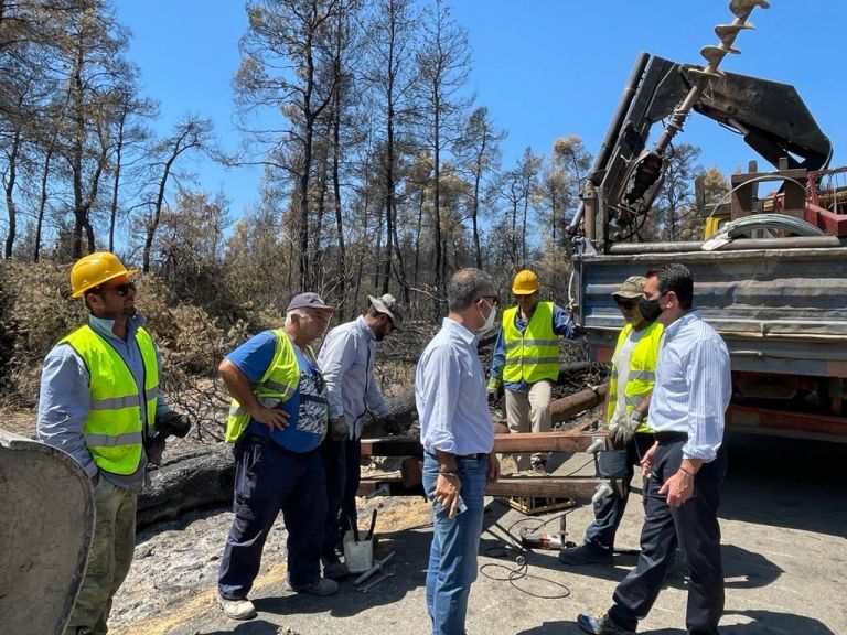 Σκρέκας από Εύβοια – Προχωρούν οι ενέργειες για την αποκατάσταση των πληγεισών περιοχών