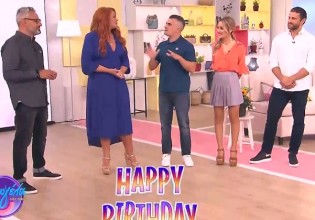 Σίσσυ Χρηστίδου – Η έκπληξη της ομάδα του «Χαμογέλα και Πάλι!» για τα γενέθλια της