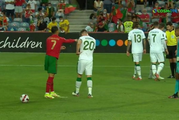 Ο Κριστιάνο Ρονάλντο χτύπησε τον Ο’ Σέι