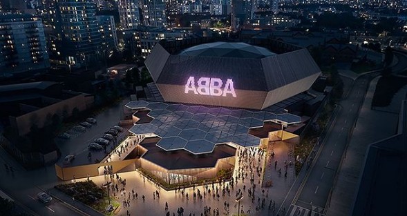 Η νέα εξαγωνική αρένα για την περιοδεία επανασύνδεσης των ABBA είναι η επιτομή του σύγχρονου design