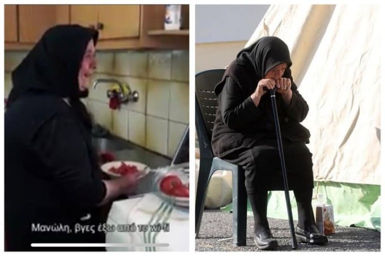 Αρκαλοχώρι – Η «σούπερ γιαγιά» του Ημιμαραθωνίου έχασε το σπίτι της από τον σεισμό