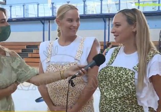 Κλέλια & Άννη Πανταζή – Δεν σταματούν την προπόνηση ούτε στον 5ο & τον 8ο μήνα της εγκυμοσύνης τους