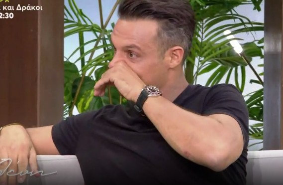 Σάββας Πούμπουρας – Δεν κράτησε τα δάκρυα του στον αέρα της εκπομπής
