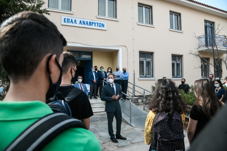 Τι ευχήθηκε ο Λιβανός σε μαθητές του τμήματος Γεωπονίας Σχολής Αναβρύτων