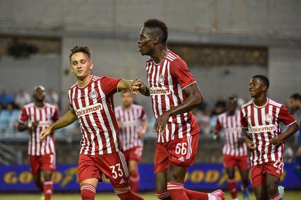 Σισέ και Μπουχαλάκης «καθάρισαν» για τον Ολυμπιακό στην Λαμία (2-1)