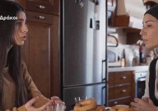 Η Γη της Ελιάς – Η Αρετή προσπαθεί να πείσει την Βασιλική να γυρίσει σπίτι τους