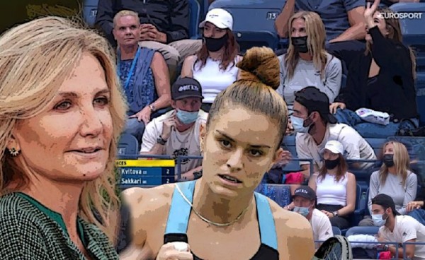 Η Μαρέβα Μητσοτάκη στον αγώνα της Μαρίας Σάκκαρη