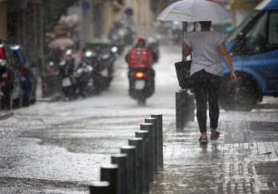 Καιρός – Βροχές και καταιγίδες και τη Δευτέρα – Δείτε πού θα «χτυπήσουν»