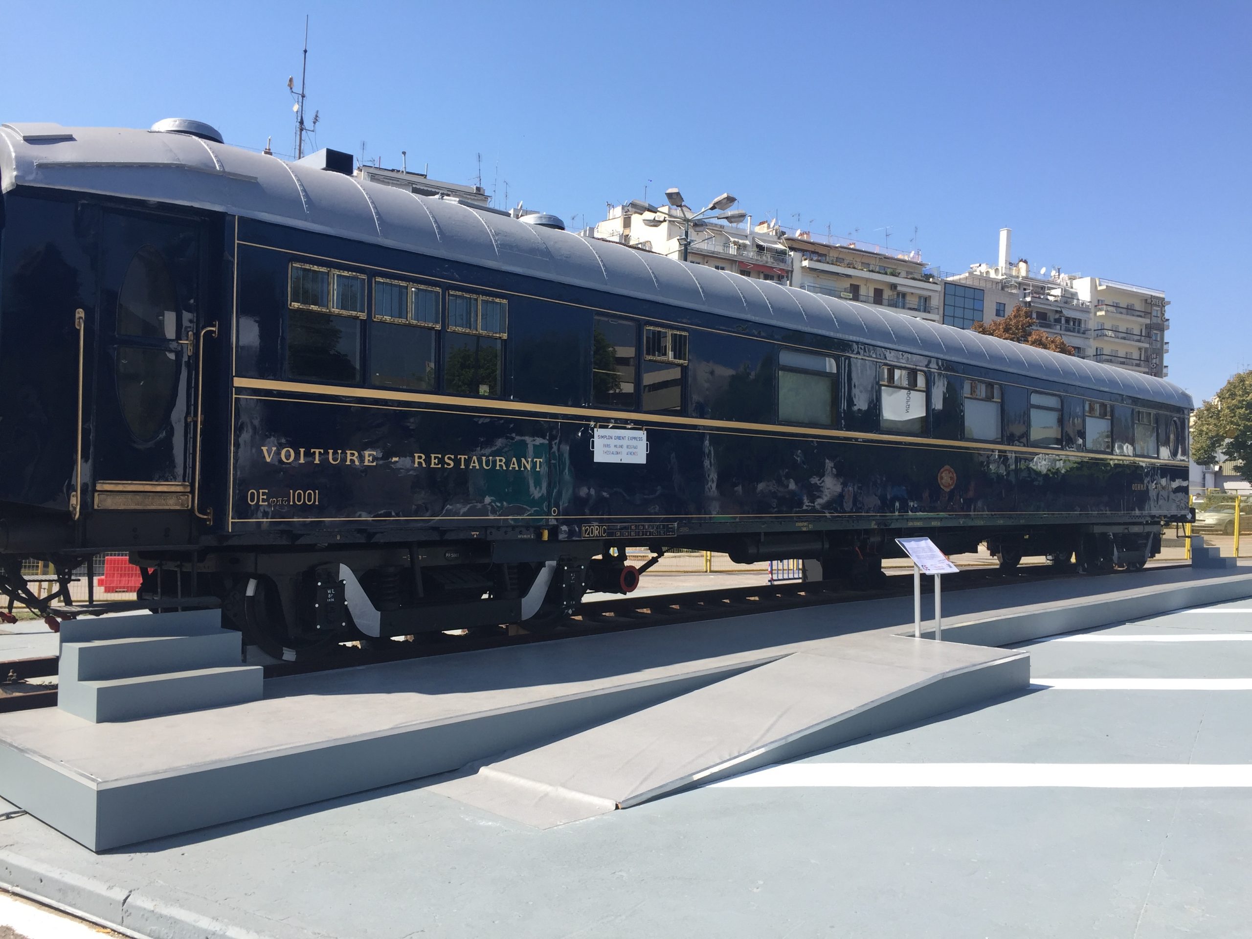 Legendary Orient Express Car – From a pidgeon loft to the glamor of the Thessaloniki International Fair