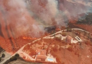 Κύπρος – Μεγάλη φωτιά στην Πάφο