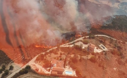 Κύπρος – Μεγάλη φωτιά στην Πάφο
