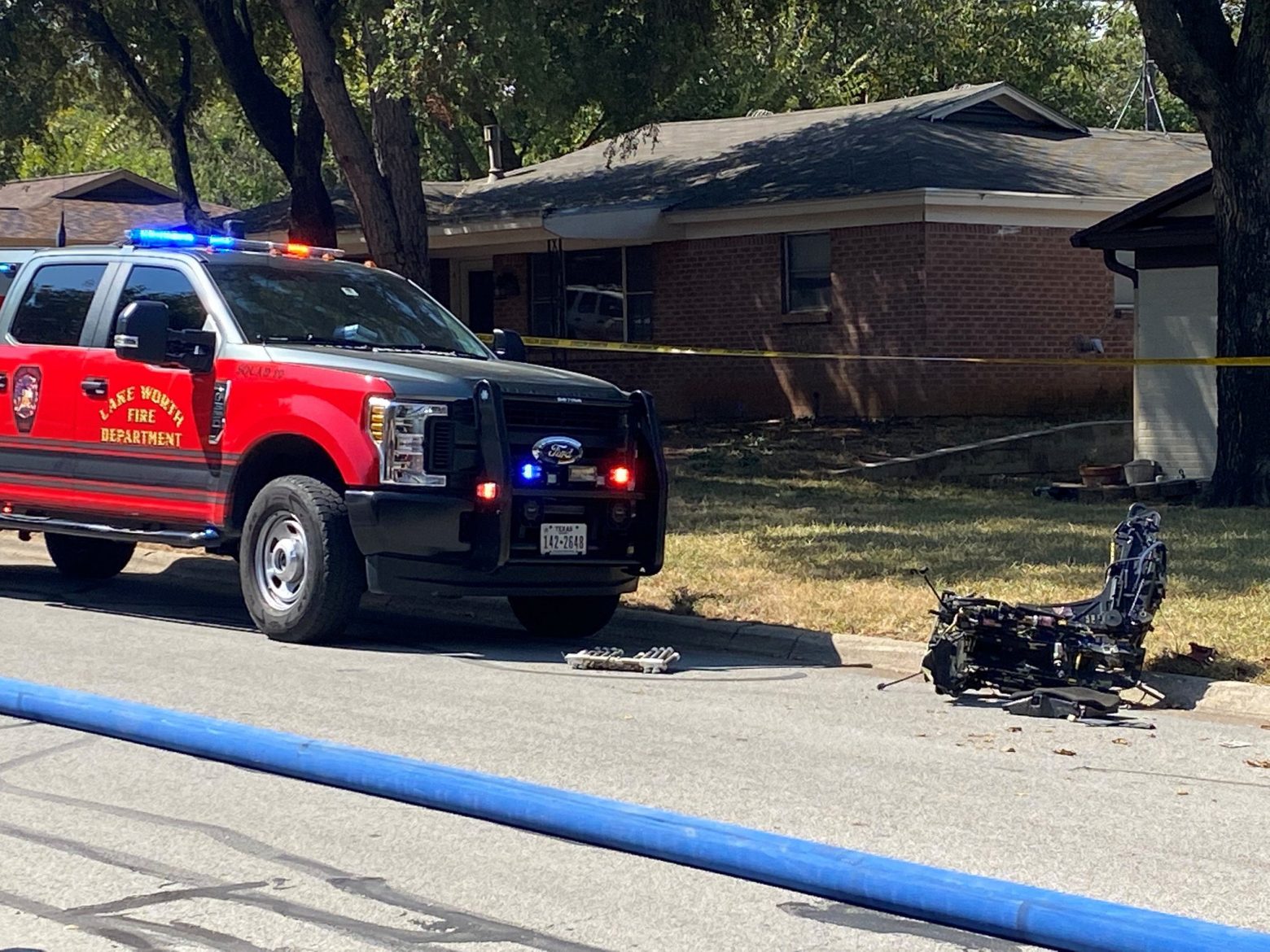 Τέξας - Στρατιωτικό εκπαιδευτικό αεροσκάφος έπεσε σε σπίτια - Τρεις τραυματίες