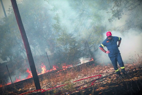 Πυρκαγιές – Ποιες περιοχές κινδυνεύουν τη Δευτέρα 20 Σεπτεμβρίου