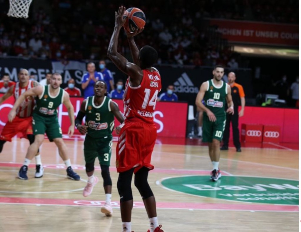 Συντριβή του Παναθηναϊκού από τον Ερυθρό Αστέρα (83-55)