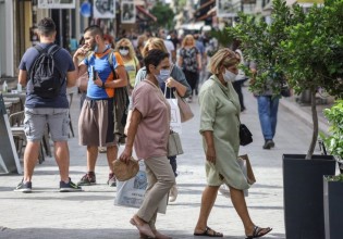 Κοροναϊός – Πού εντοπίζονται τα 1.305 κρούσματα – Δείτε αναλυτικά τον χάρτη της διασποράς