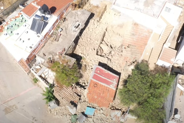 Σεισμός στην Κρήτη - Συγκλονίζουν οι εικόνες καταστροφής από drone