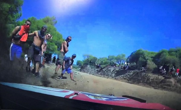 Ράλι Ακρόπολις – Διακοπή για λόγους ασφαλείας – Σε επικίνδυνο σημείο φανατικοί θεατές