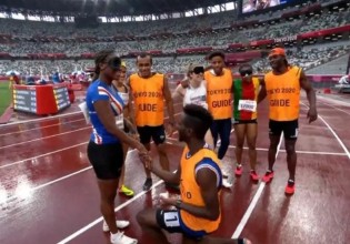 Παραολυμπιακοί Αγώνες – Συνοδός έκανε πρόταση γάμου στην αθλήτριά του