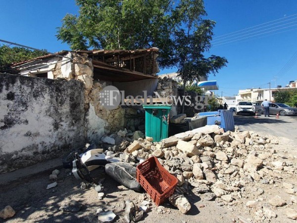 Κρήτη: Σοκαριστικές φωτογραφίες και βίντεο από το χτύπημα του Εγκέλαδου