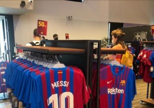 Η Μπαρτσελόνα… συνεχίζει να πουλά φανέλες των Μέσι – Γκριεζμάν