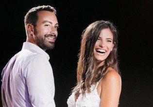 Χριστίνα Μπόμπα – Αδημοσίευτες φωτογραφίες από τον γάμο της με τον Τανιμανίδη