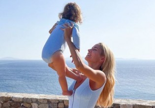 Δούκισσα Νομικού – Συγκινητικές ευχές για τα γενέθλια της μικρής Αναστασίας