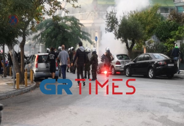 Θεσσαλονίκη – Νέα σοβαρά επεισόδια πριν το αντιφασιστικό συλλαλητήριο στην Σταυρούπολη