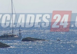 Ακυβέρνητο σκάφος με 80 πρόσφυγες ανοιχτά της Φολέγανδρου