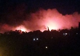 Φωτιά στη Νέα Μάκρη – Εκκενώνονται Λιβίσι και Άγιος Εφραίμ