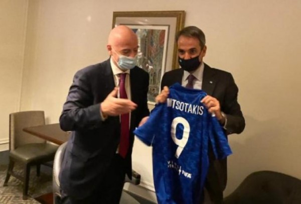 Συνάντηση Μητσοτάκη – Ιφαντίνο στη Νέα Υόρκη