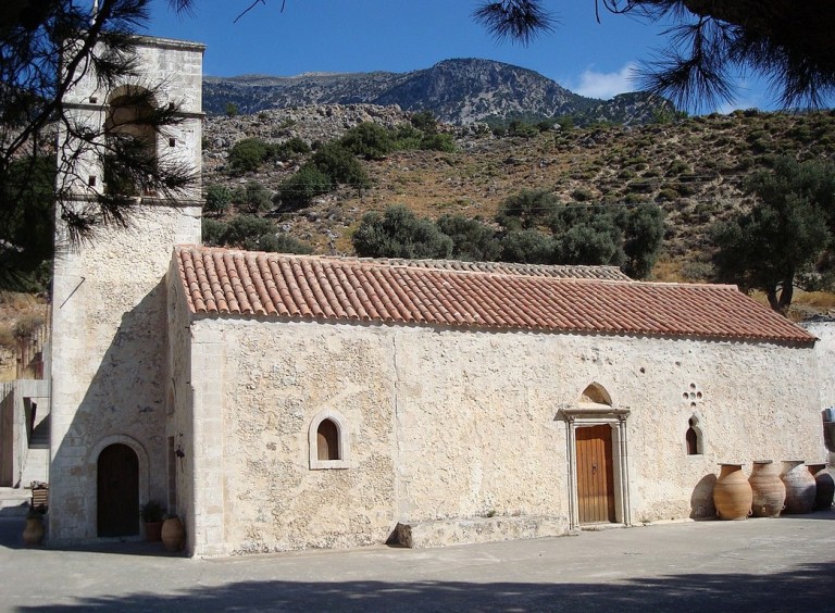 Μονή Βροντησίου Ηρακλείου – Οι πρωτόπλαστοι και οι ποταμοί του Παραδείσου