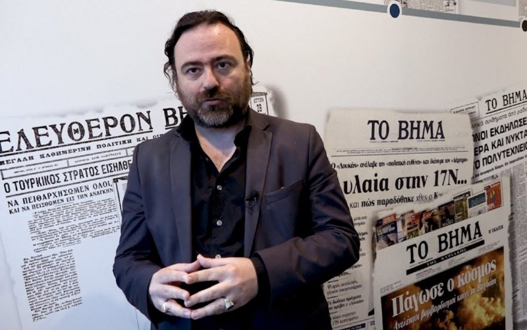 Ο «Μπρούντζινος» Δημήτρης Μανιάτης στην έκθεση βιβλίου στο Ζάππειο