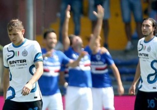 Σαμπντόρια – Ίντερ 2-2 – «Γκέλα» των «νερατζούρι» στη Γένοβα