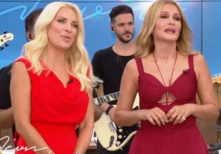 Η Νατάσα Θεοδωρίδου ξεσήκωσε με την «Έξαψη» την Ελένη Μενεγάκη και το κοινό του MEGA