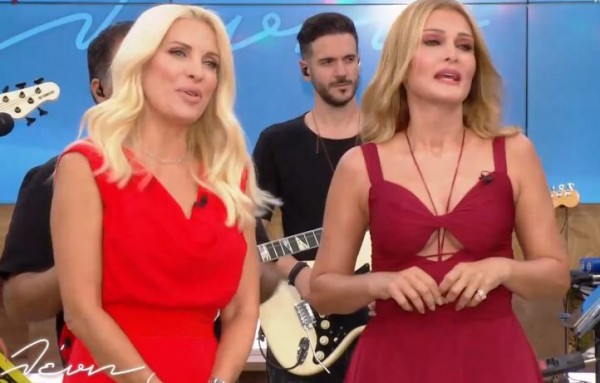 Η Νατάσα Θεοδωρίδου ξεσήκωσε με την «Έξαψη» την Ελένη Μενεγάκη και το κοινό του MEGA