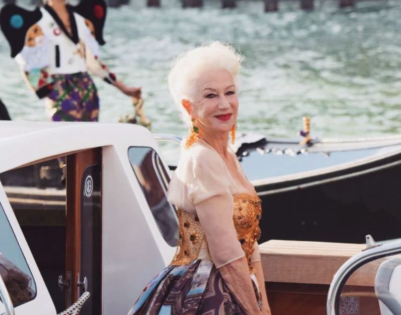 Η υπέροχη Έλεν Μίρεν «βασίλισσα» στο Φεστιβάλ Βενετίας