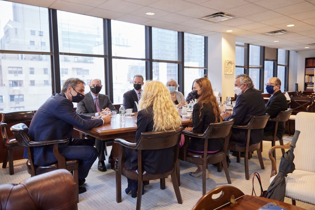 Με μηνύματα προς την Τουρκία οι συναντήσεις Μητσοτάκη με αμερικανο-εβραϊκές οργανώσεις