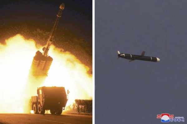 Βόρεια Κορέα – Προχώρησε σε δοκιμαστικές εκτοξεύσεις πυραύλων κρουζ μεγάλου βεληνεκούς