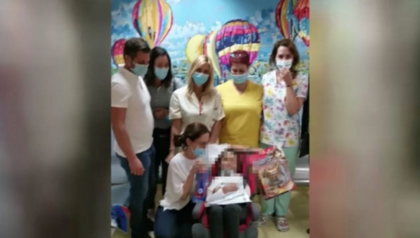 Πάτρα – Αποχαιρετιστήριο πάρτι στο νοσοκομείο για τον 6χρονο Φώτη – «Άριστα 10»