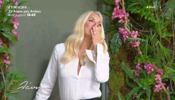 Ελένη Μενεγάκη – Ξάφνιασε τους συνεργάτες της «Σας παρακαλώ μην τρομοκρατείστε!»