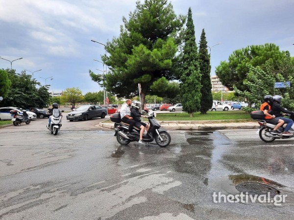 Θεσσαλονίκη – Μηχανοκίνητη πορεία κατά του υποχρεωτικού εμβολιασμού