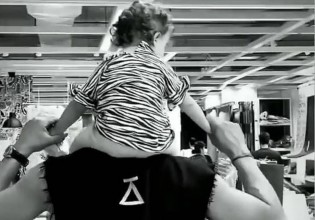 Σάββας Πούμπουρας – Έτσι αντέδρασε όταν η κόρη του μουντζούρωσε το σημειωματάριό του