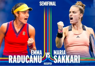 Σάκκαρη – Με Ραντουκάνου για μια θέση στον τελικό του US Open
