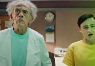 Όταν το Rick and Morty συνάντησε το Back to The Future