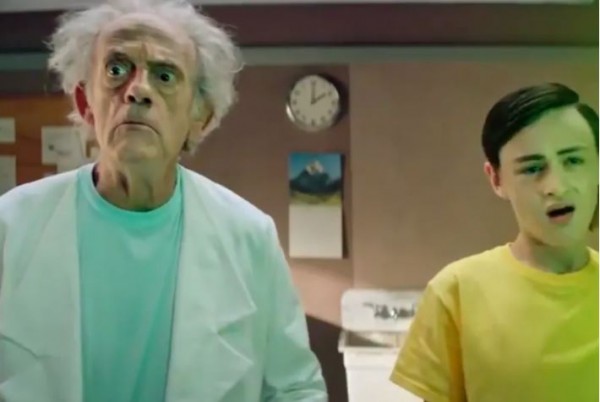 Όταν το Rick and Morty συνάντησε το Back to The Future