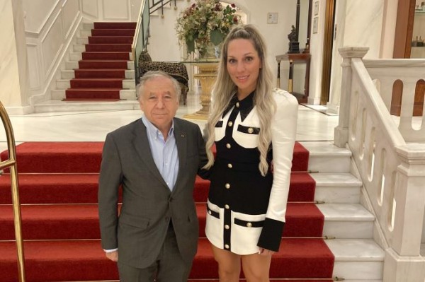 Τον Jean Todt στην Αθήνα συνάντησε η Ρόη Δανάλη Αποστολοπούλου