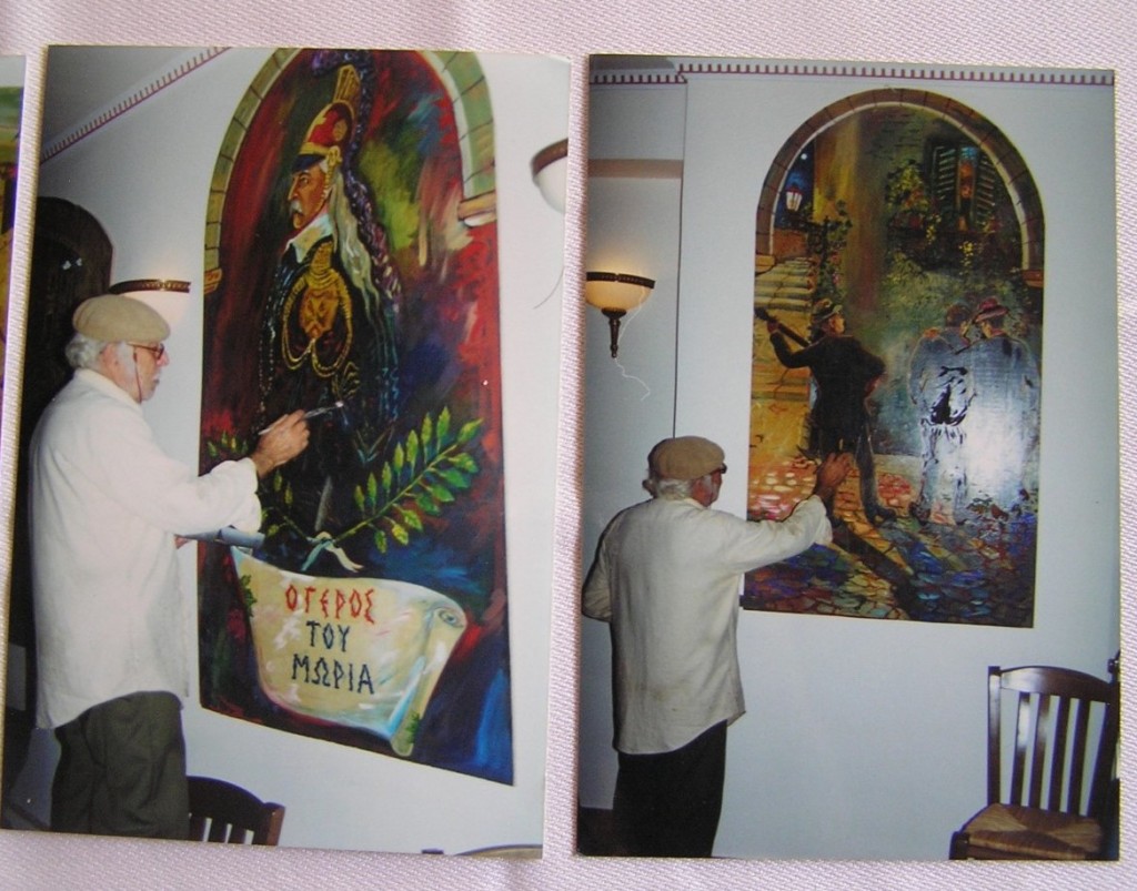 Νεώτερο μνημείο η λαϊκή τέχνη του Γιώργου Σαββάκη στις ταβέρνες της Πλάκας