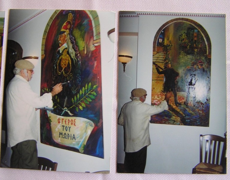 Νεώτερο μνημείο η λαϊκή τέχνη του Γιώργου Σαββάκη στις ταβέρνες της Πλάκας