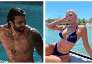 Ιωάννα Τούνη – Δημήτρης Αλεξάνδρου – Τα παθιασμένα φιλιά και η ανάρτηση «φωτιά»